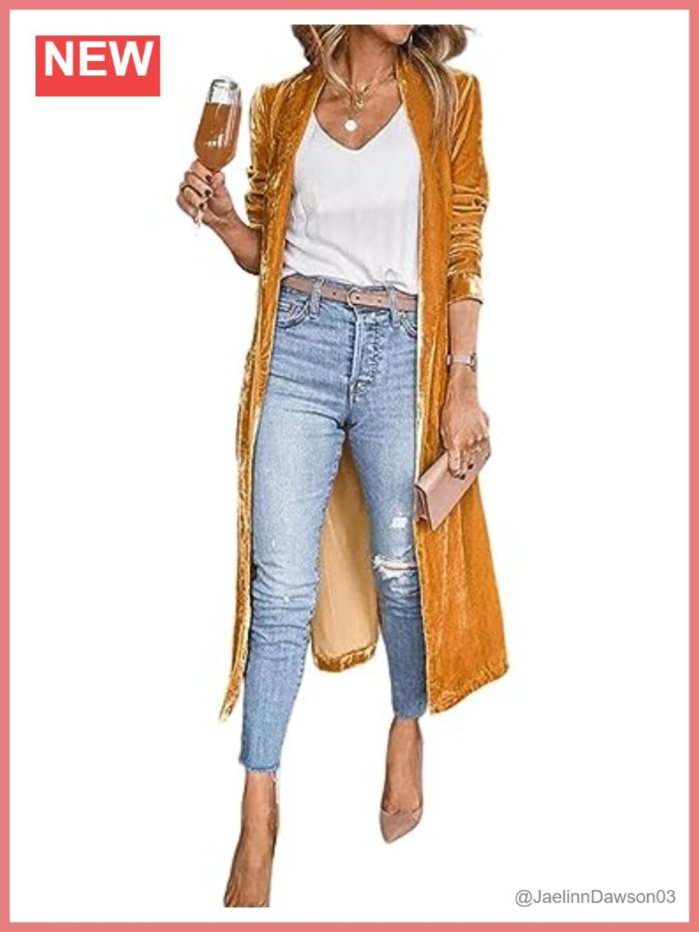 Womens Velvet Duster Coat Open Front Cardigan Jacket